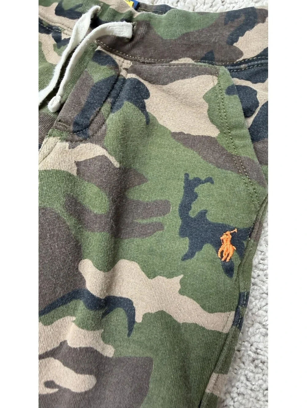 Polo Ralph Lauren Toddler Camouflage Fleece Jogger Pants 2T/2 Years